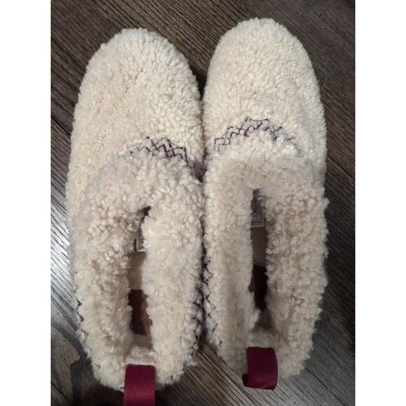 UGG Tazz Braid Platform Slippers Sandals 'Natural' Women's Size 9 NEW - Picture 10 of 16